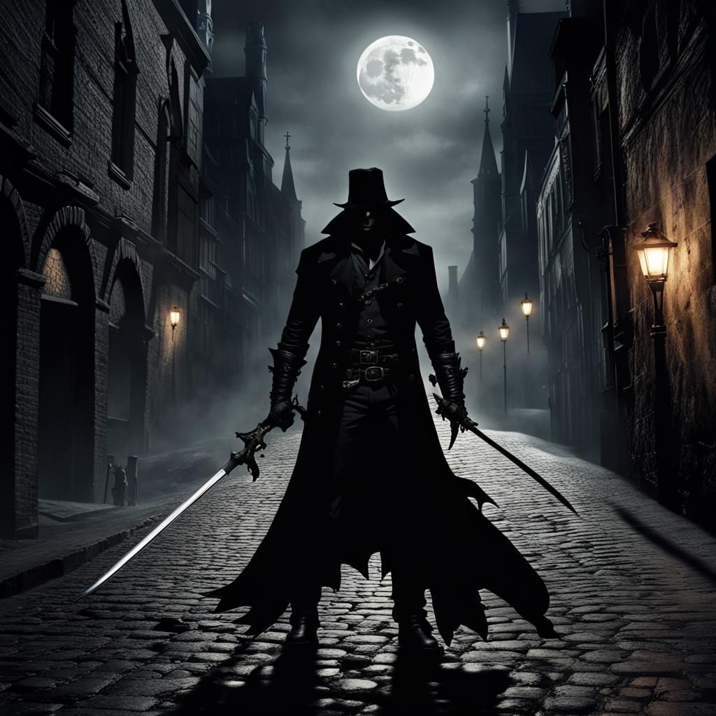Van Helsing: Gothic Hunter in the Shadows