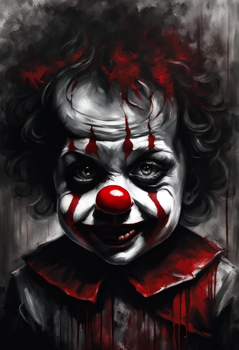 Creepy clown