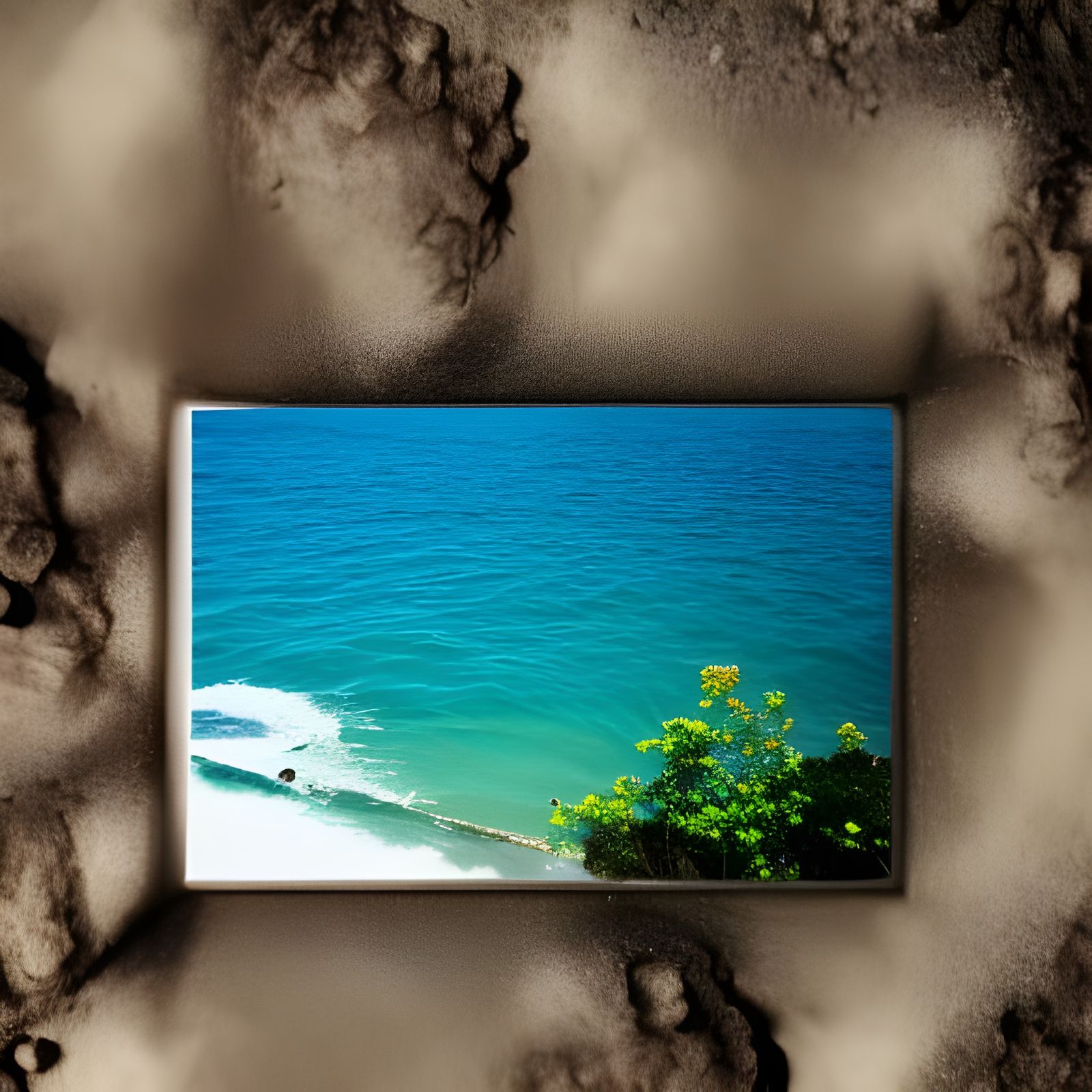 Coastal Cliffs and Starry Sea Photography