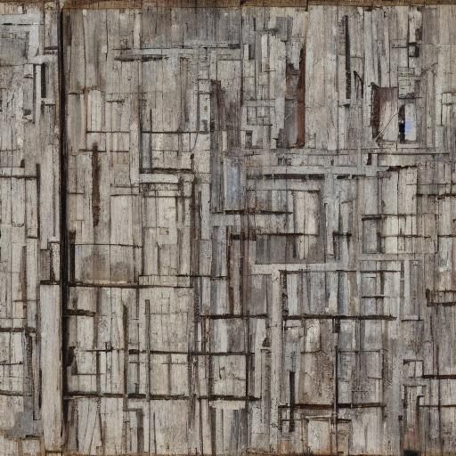 Weathered Face Witnesses Humanity's Chaos