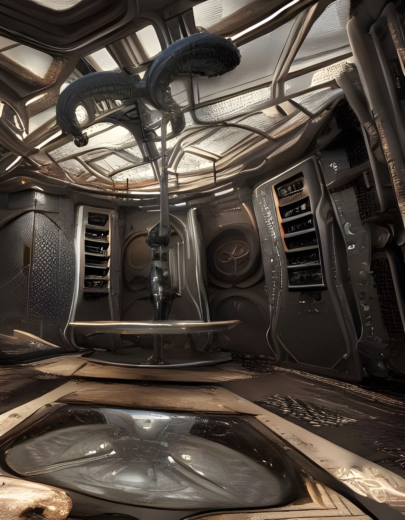 THE GIFTED BIOMORPH SHOWER ROOM