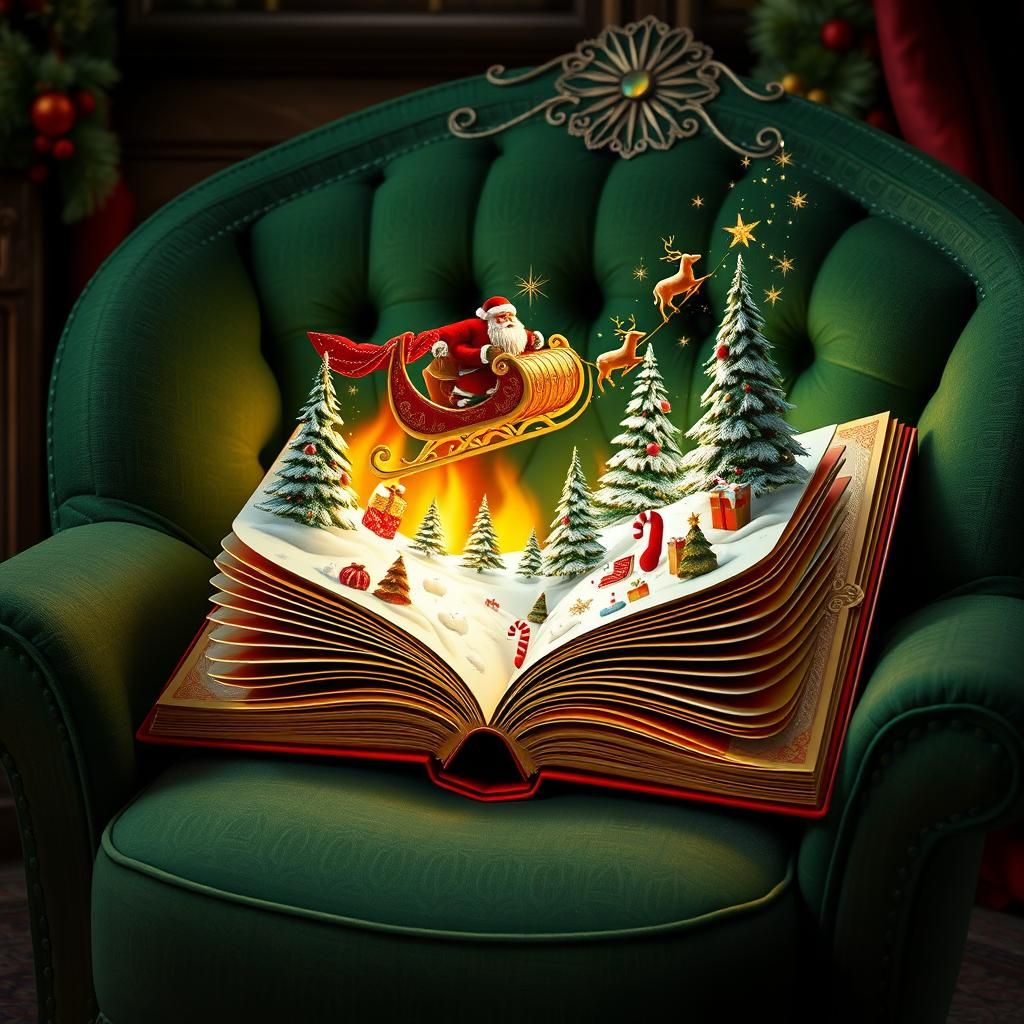 Majestic Christmas Popup Book Winter Wonderland