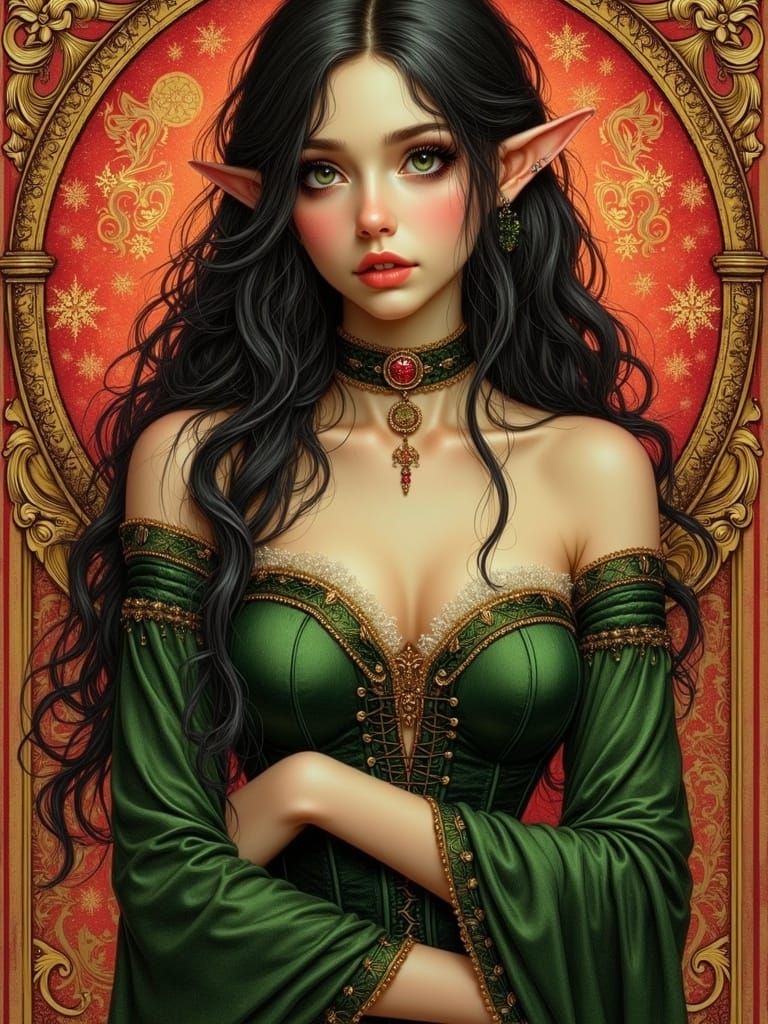 Grenda -Elven Portrait