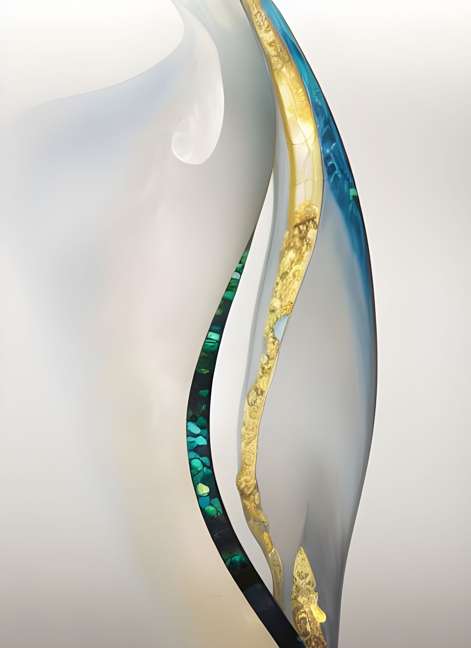 Precious Stone Inlay Saying Good Night