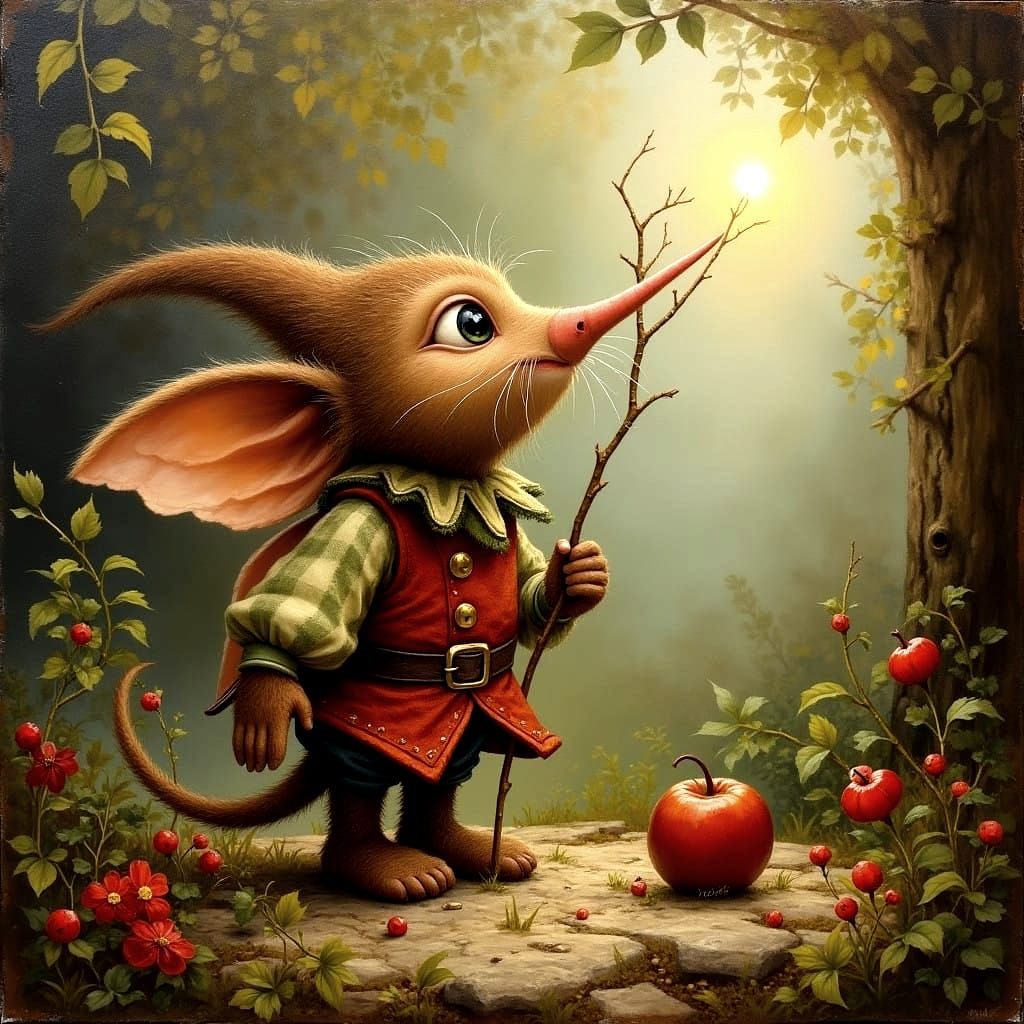 Whimsical Farm Brownie in a World of Wonder