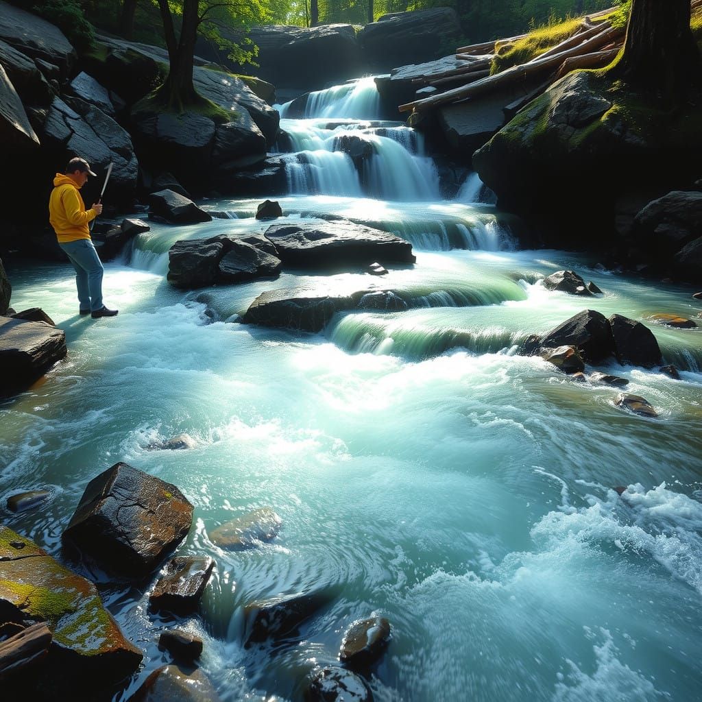 Ethereal Dreamscapes in Whispers of Light