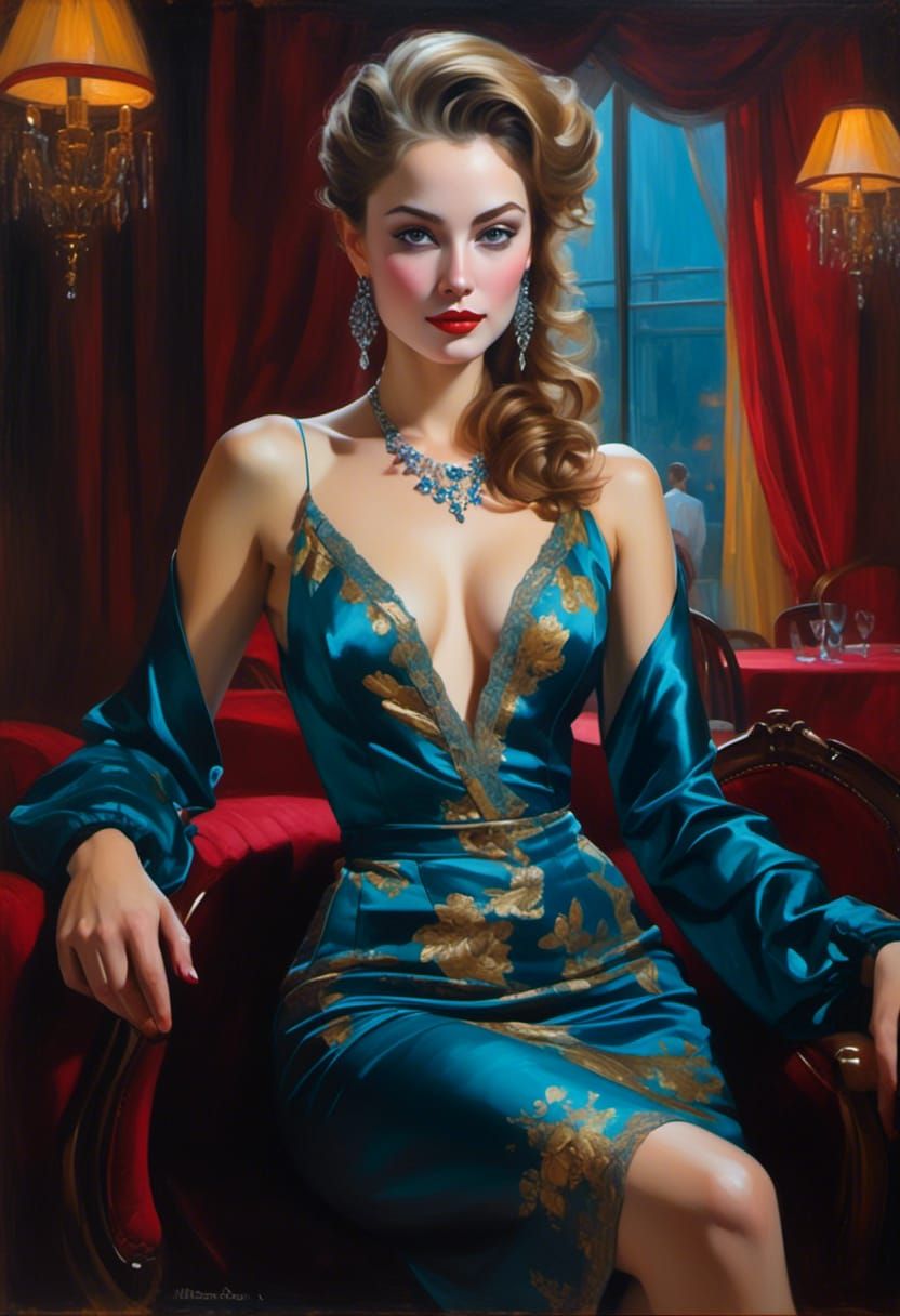 <lora:Beautiful Visions:1.0> A breathtakingly alluring woman radiating elegance and sensuality