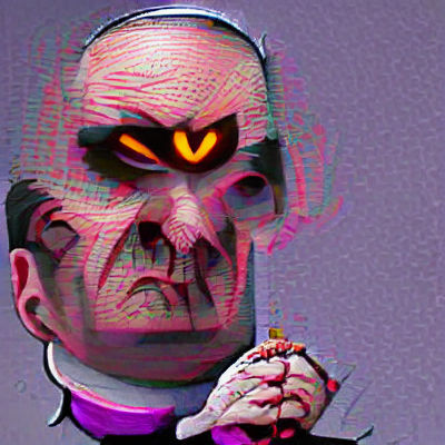 Eerie Priest Figure in Dark Digital Art