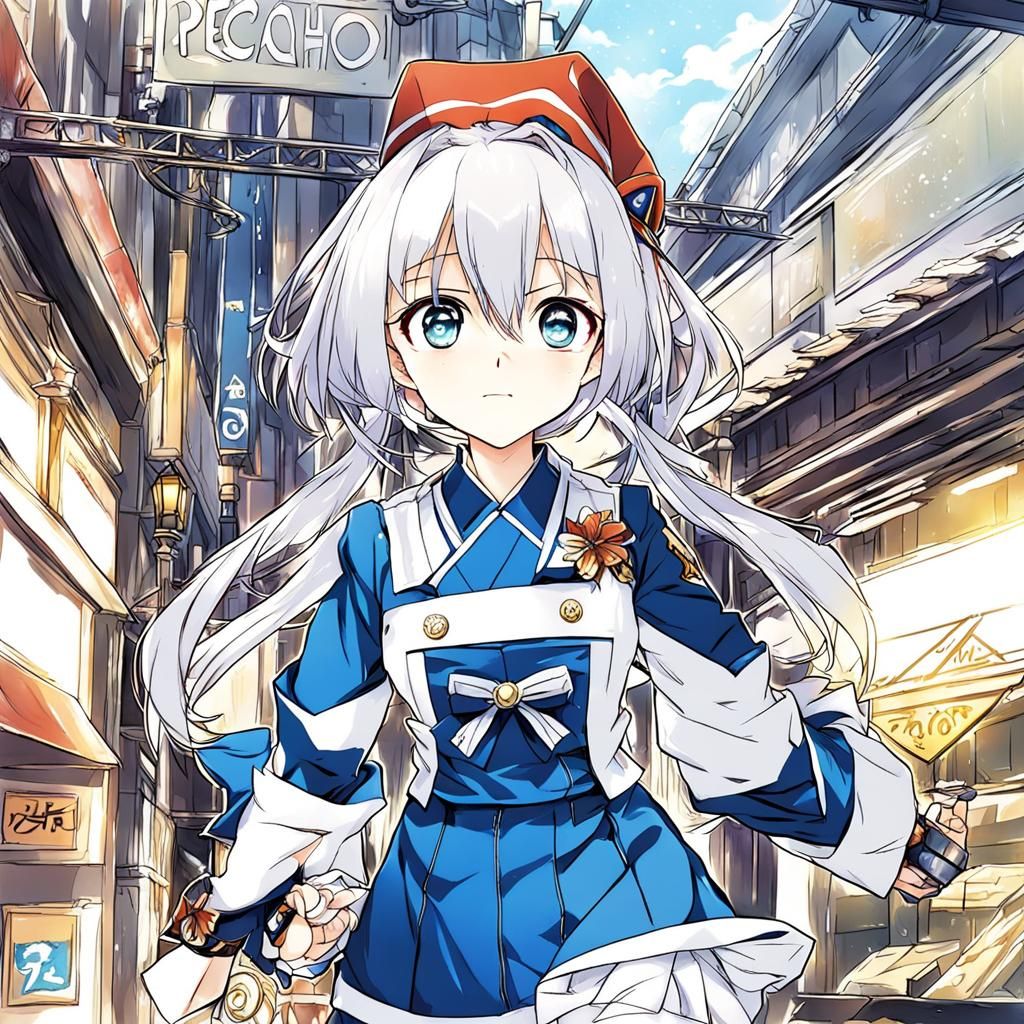 Anime Key Visual Character Art