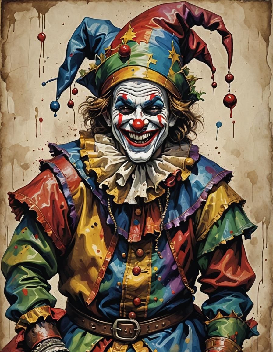 Gallows humor jester yester.. day is gone