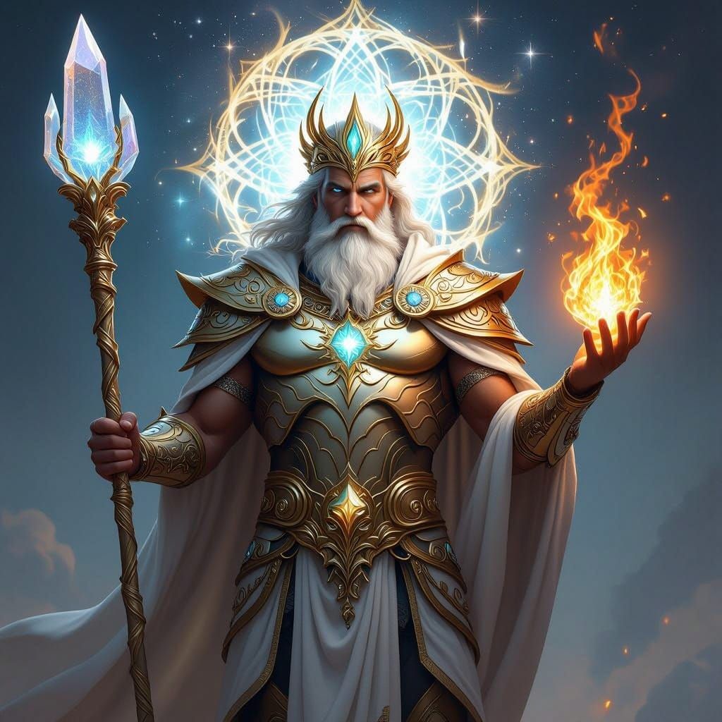 Cosmic Strategist in Astral Armor