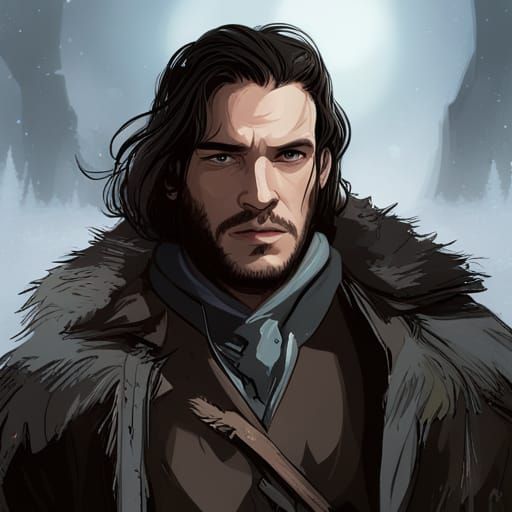 Lost in Enchanted Forest: Fantasy Horror Portrait