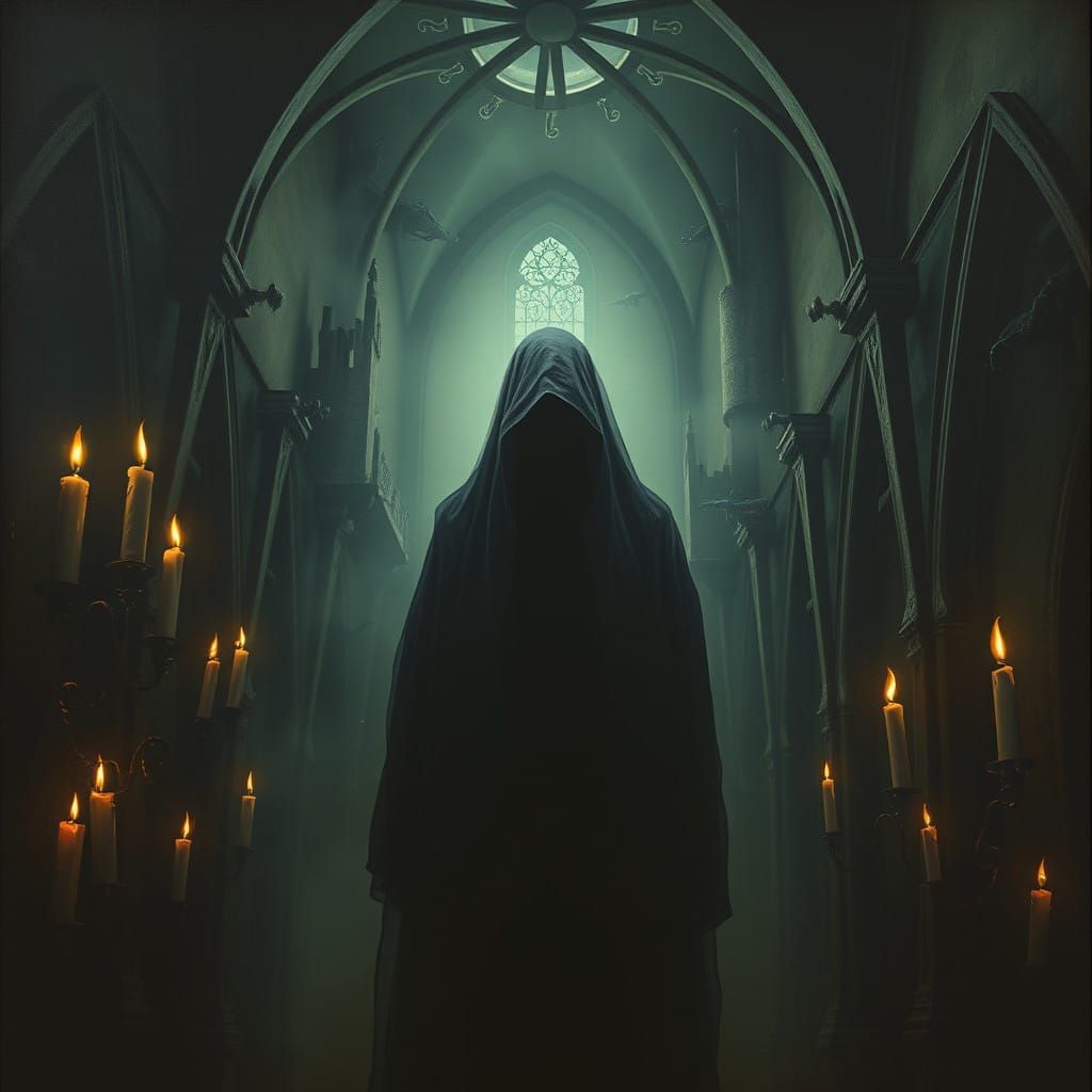 Torment in Dark Surrealist Style