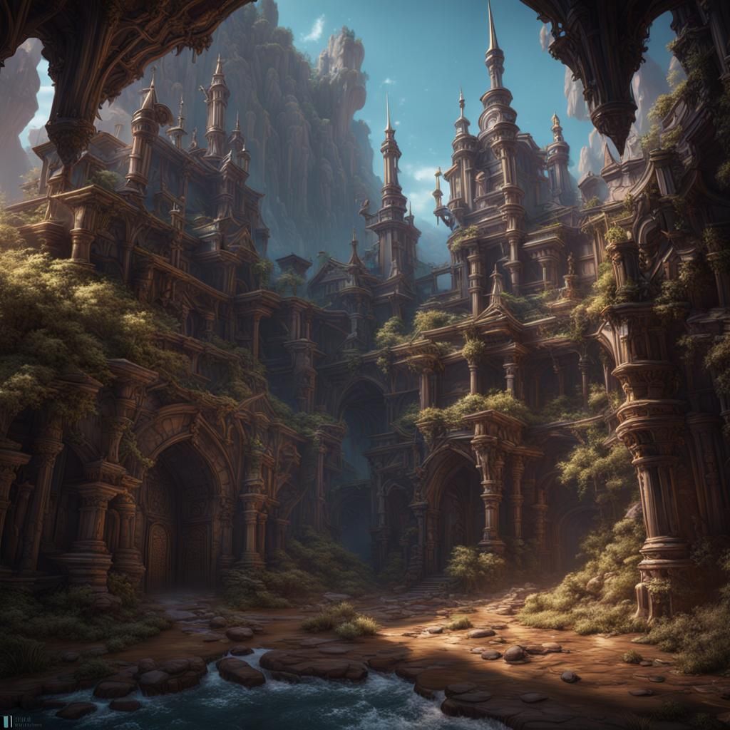 Fantastical Matte Painting in Unreal Engine 5