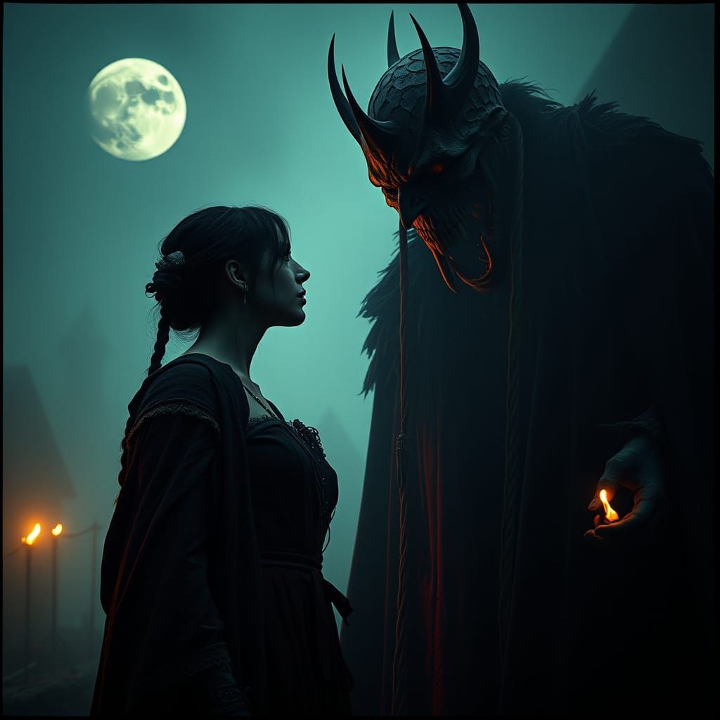 Vampire King's Hunger in Gothic Horror Scene