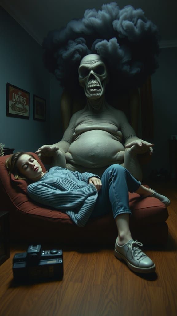 Menacing Monster Reveals Itself on Vintage VHS