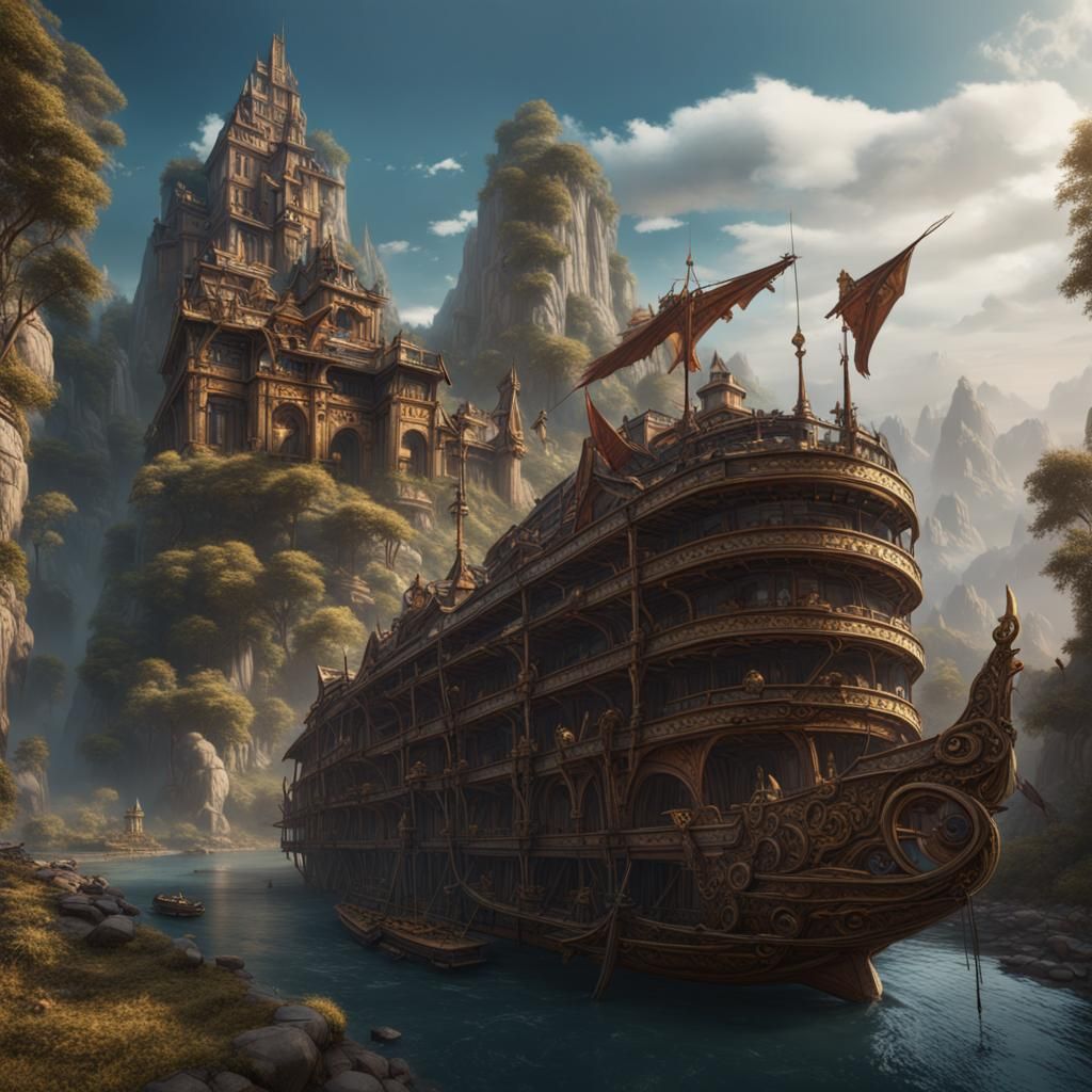 An ancient transportation system