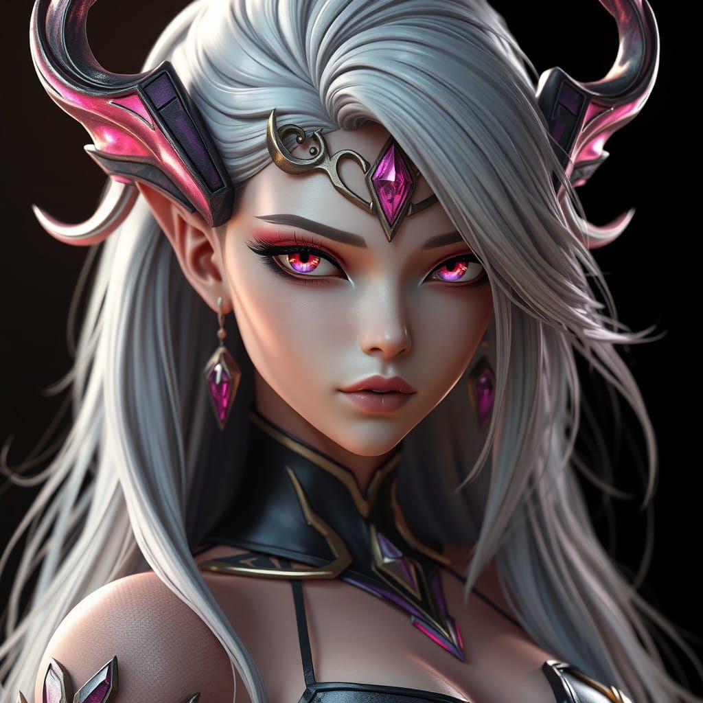 Majestic Anime-Inspired Kandra from Mistborn Series