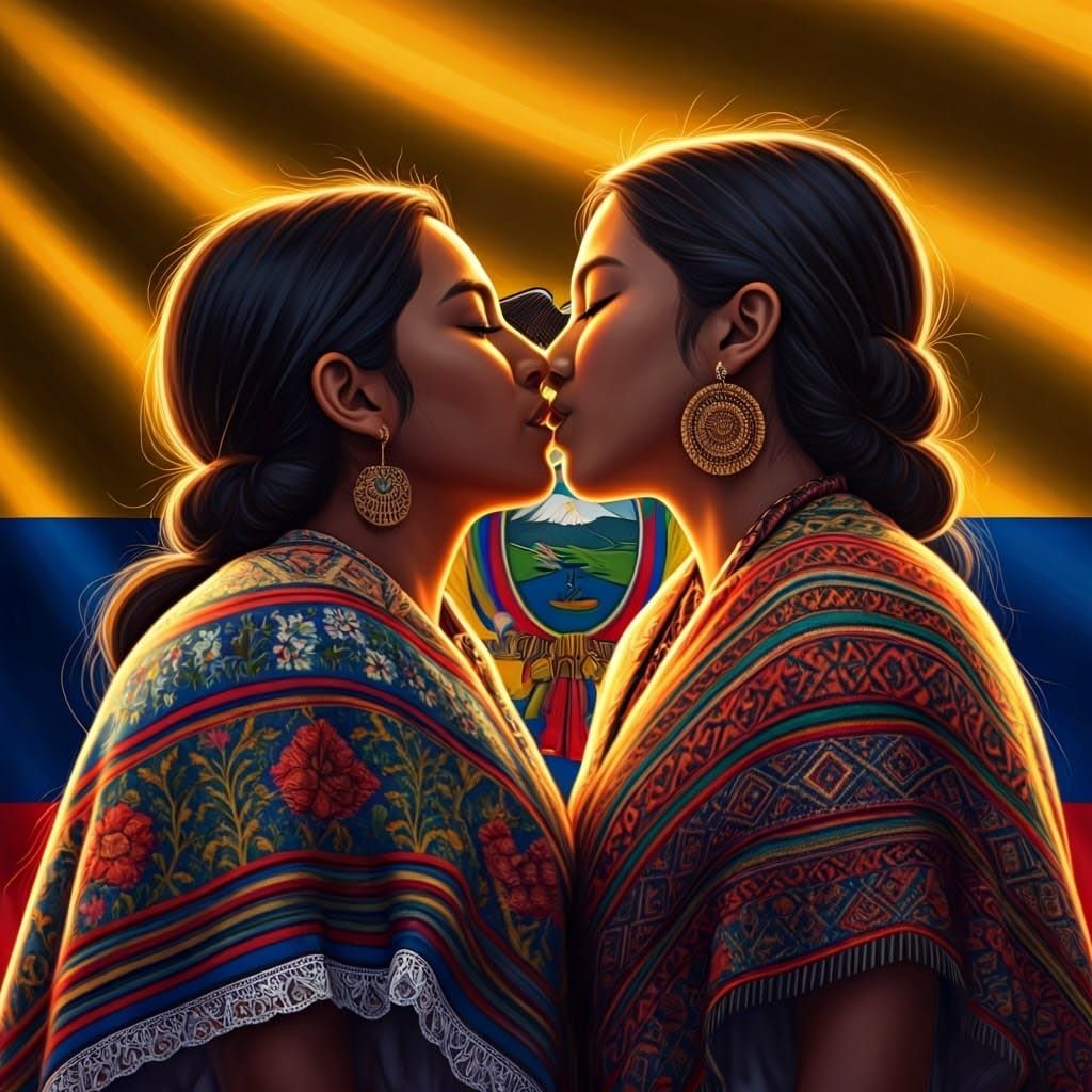 el amor es amor: A couple from Ecuador