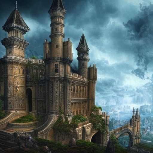 Ruins of a Breathtaking Medieval Castle