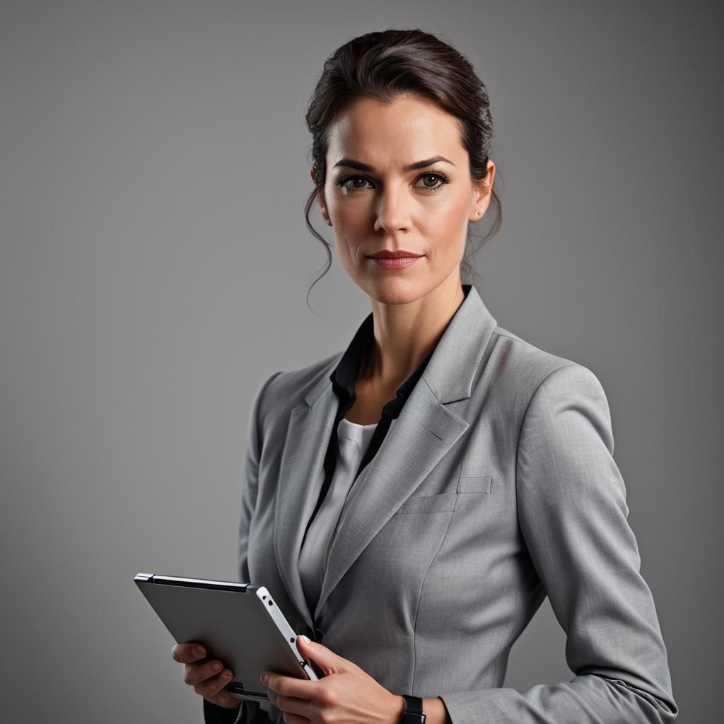 Professional Portrait of Mandy Thompson with Allspark Comput...