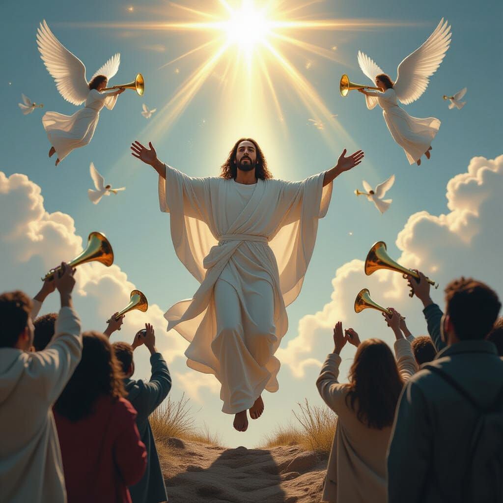 Heavenly Ascension: A Modern Religious Allegory