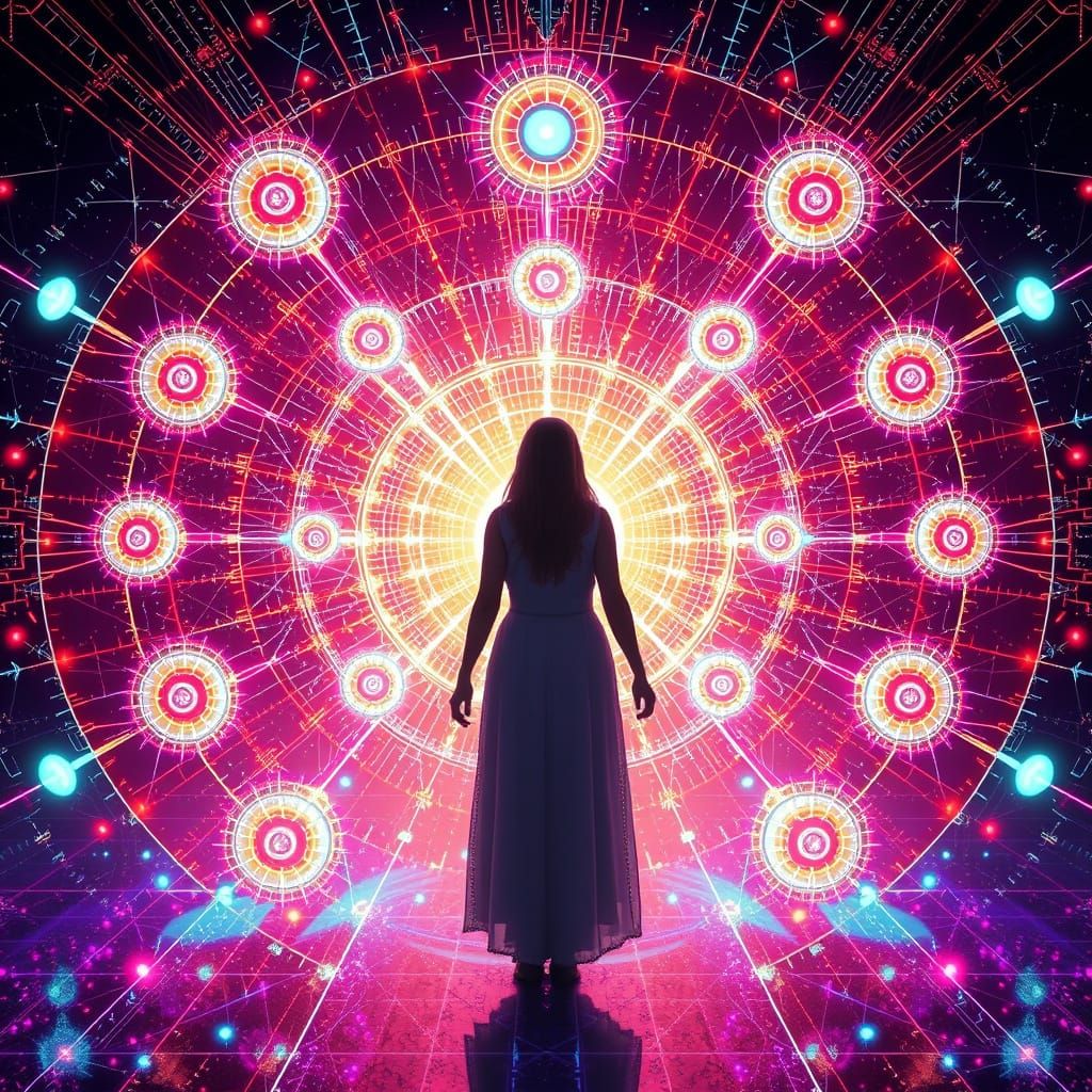 Active Portal Nodes in Vibrant Grid, Sedona Vortex, Harmonic...