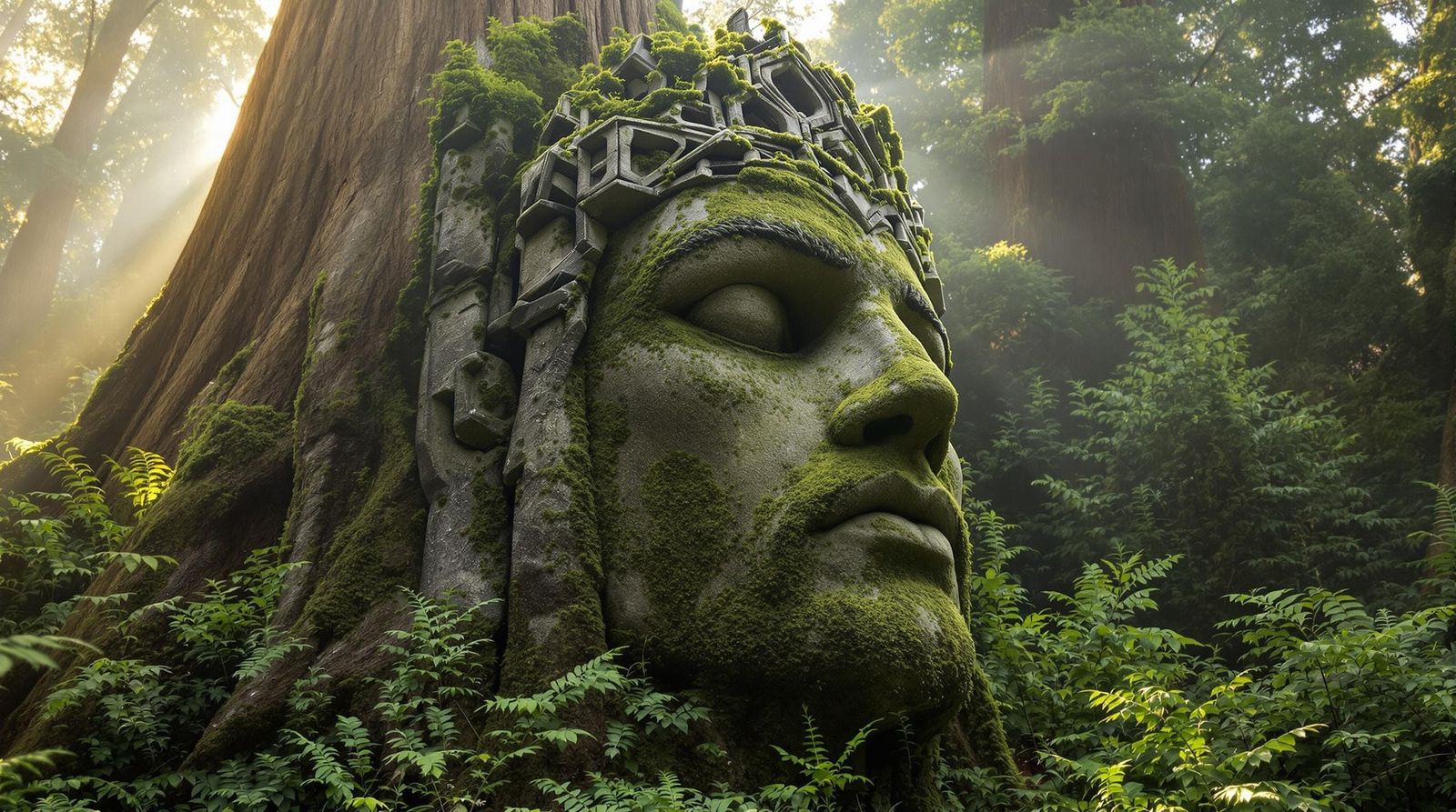 Ancient Gothic King in Forgotten Glory