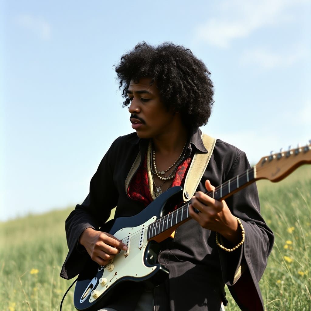 Jimi Hendrix Writes Little Wing in Summer 1967