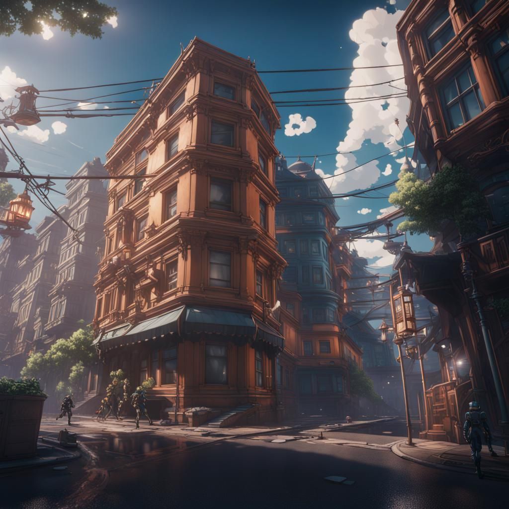 My Hero Academia: Detailed Matte Painting in 8K