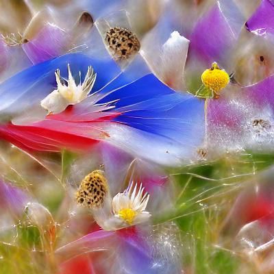 AI Wildflower: A Study in Delicate Beauty