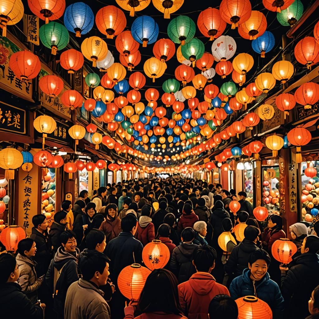 Lantern Festival: Joyous Scenes of Light and Culture