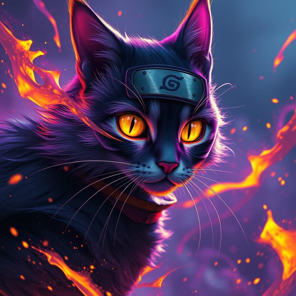 Naruto Fantasy Art in Dark Fantasy Style