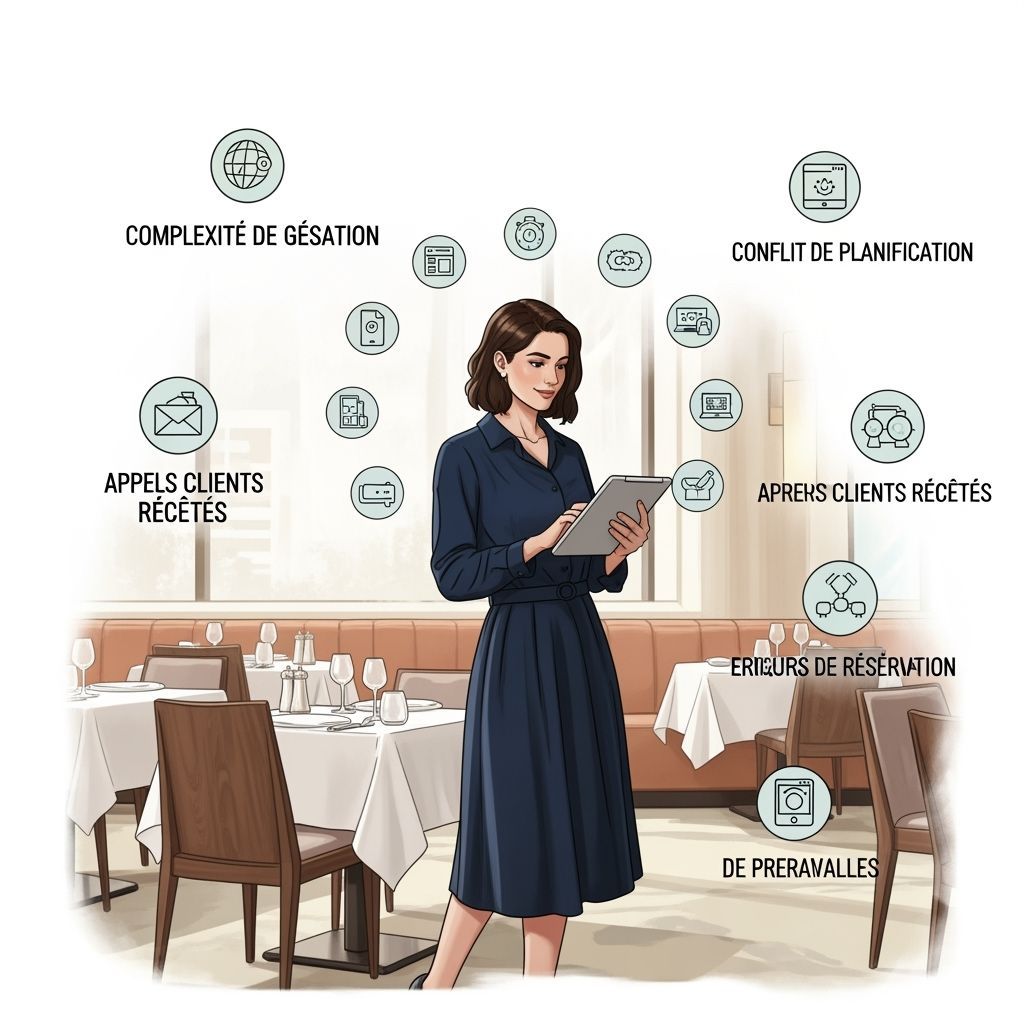 Tablet Use in Chic Restaurant: Syd Mead Style