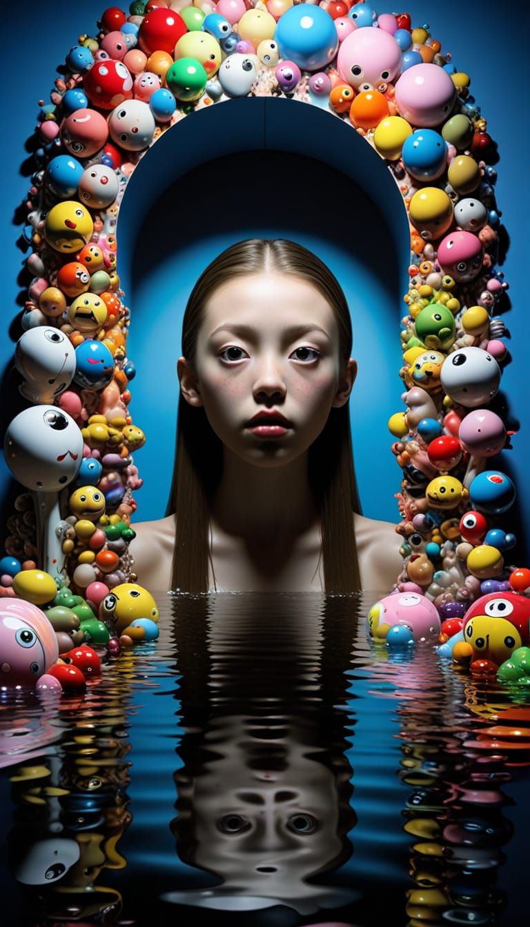 Surreal Scene Blurs Reality