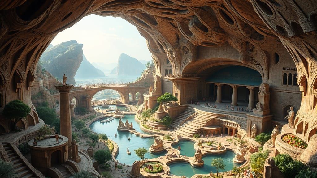 Ancient Atlantean Metropolis Hidden Within Earth's Inner Cor...