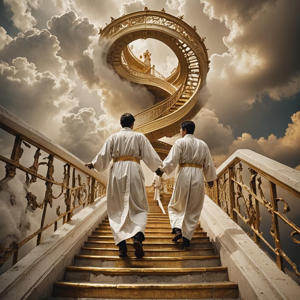 Ascension: Golden Stairway to Heaven
