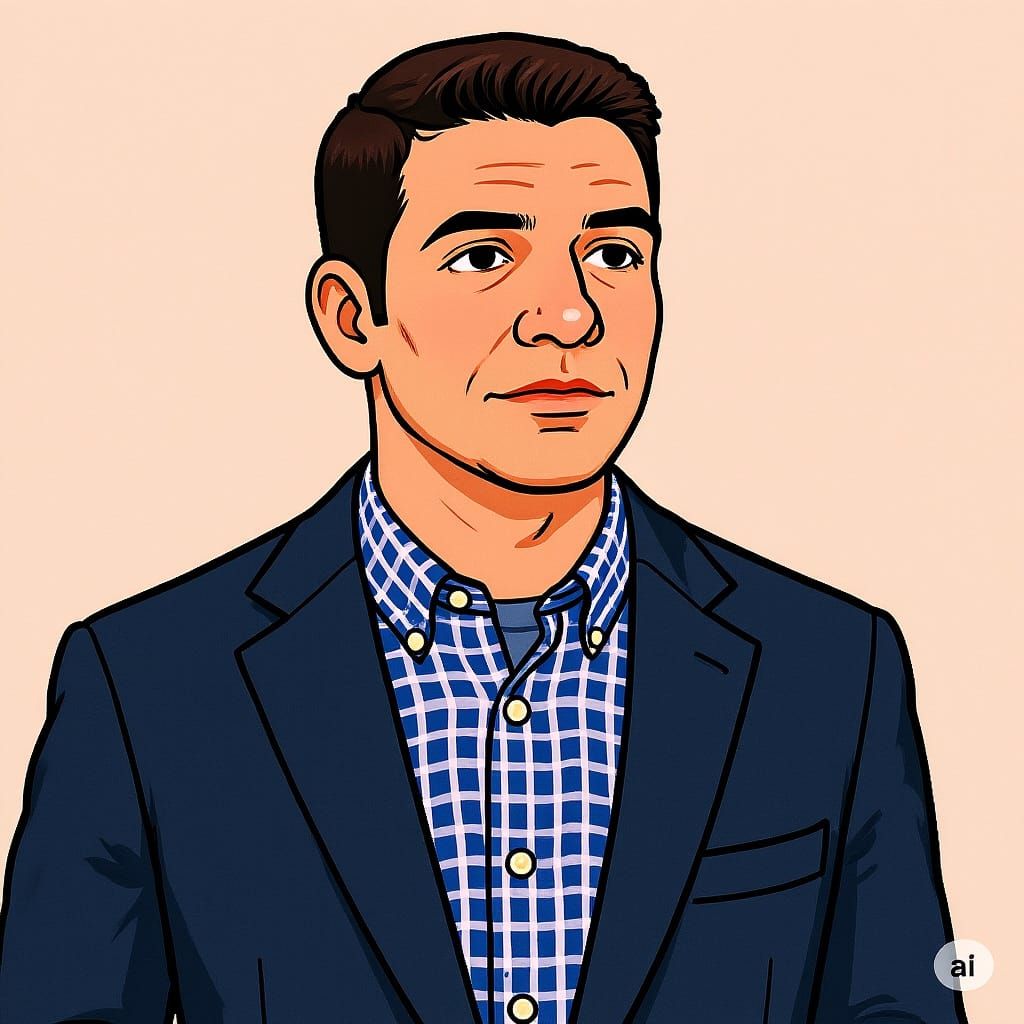 Simple AI Generated Caricature