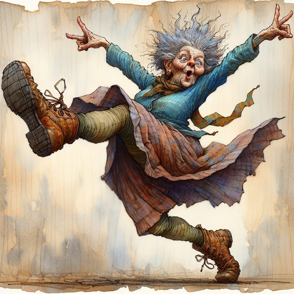 Funny Looking Grandma