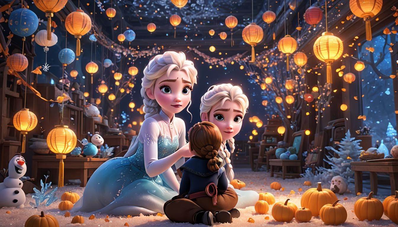 Frozen Dream and Mid-Autumn Festival in 3D