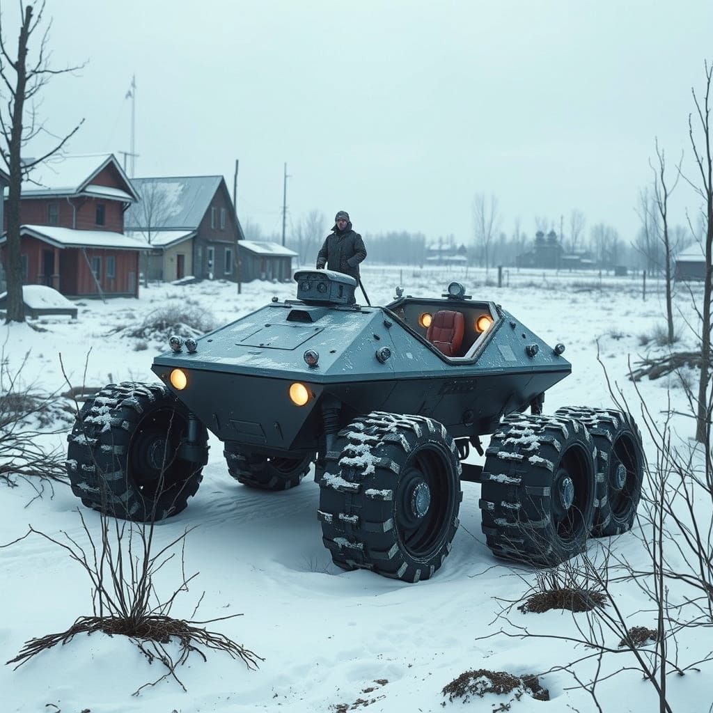 Survivors Amidst Eternal Winter in Nadezhdinsk
