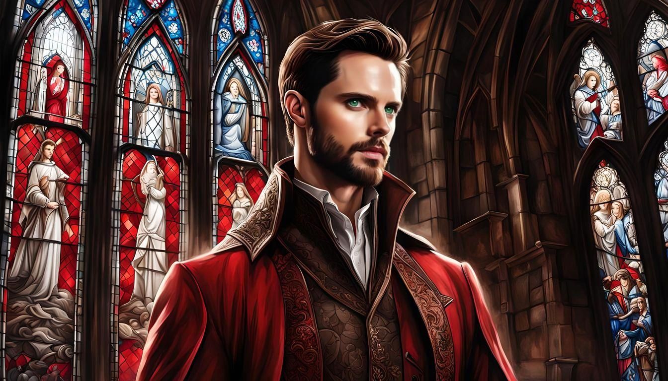 Trapped Teacher in Gothic Castle: Splash Art