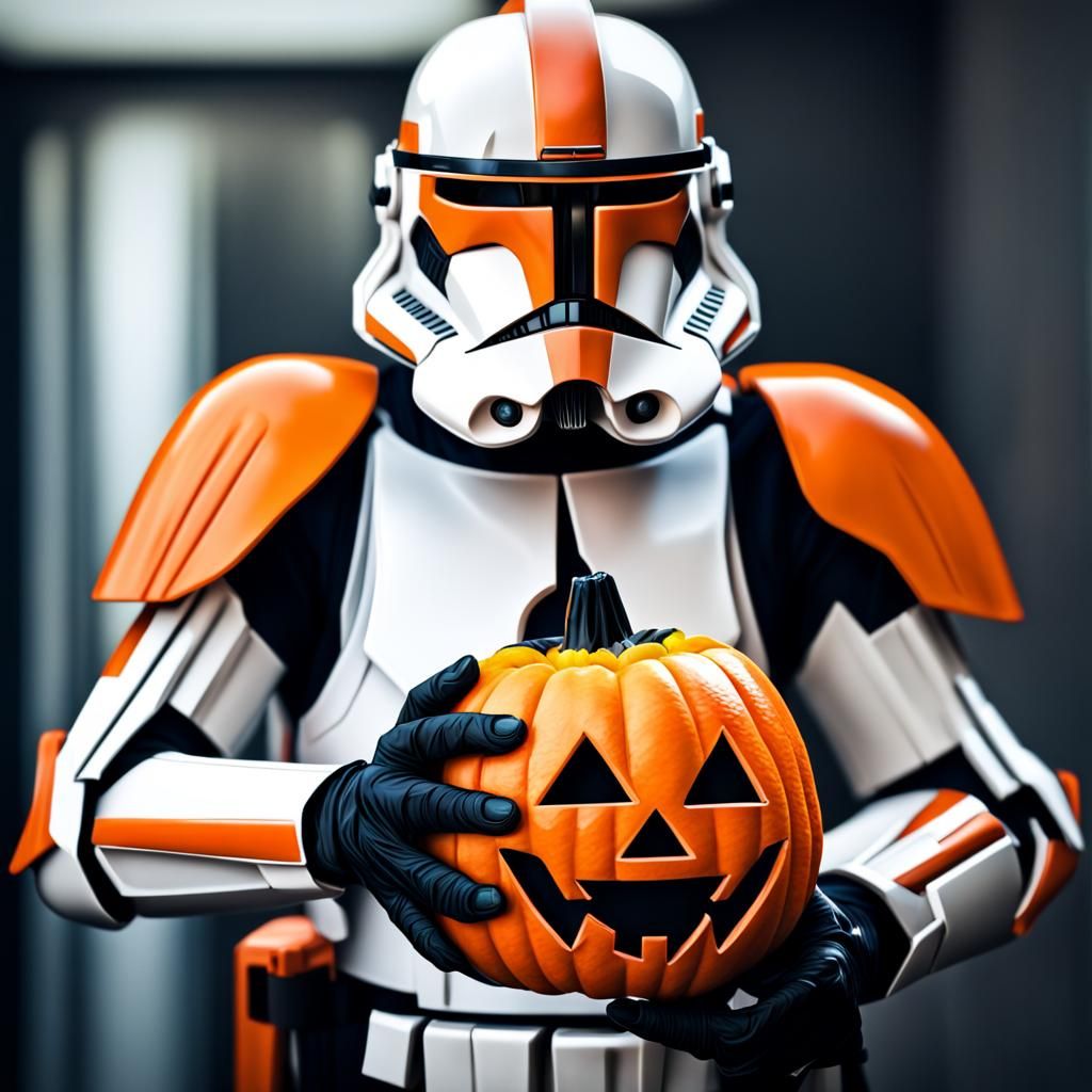 Halloween-Themed Clone ARC Trooper in High Definition