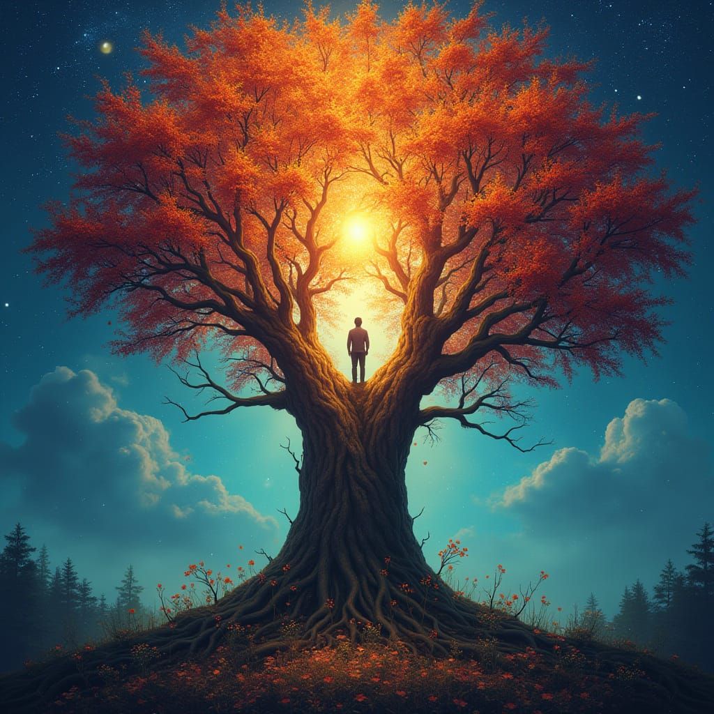 Symbolic Tree of Human Consciousness Expansion