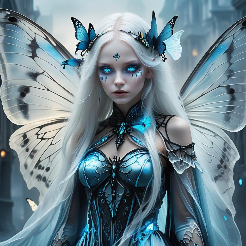Blue Bioluminescence Fairy