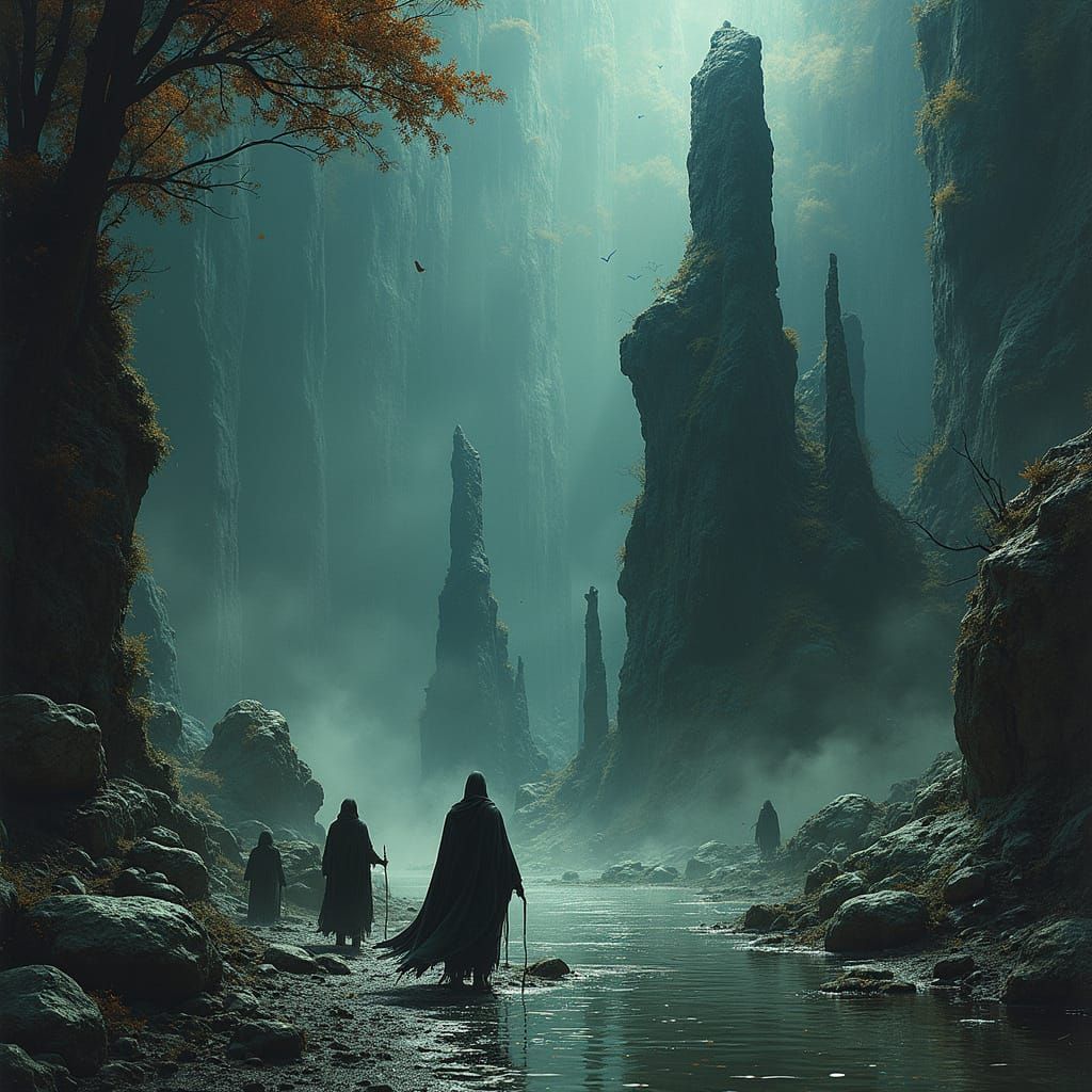 Occult Newt in a Dark Astral Realm