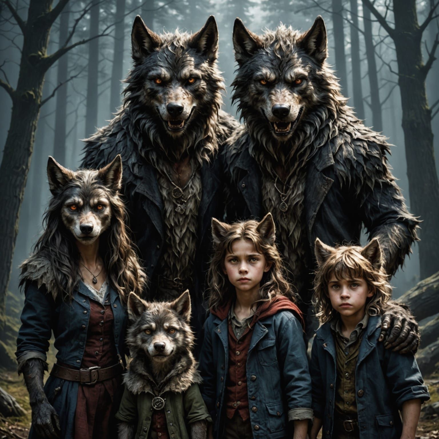 Lunar Family Bond in Midst of Wild Transformation