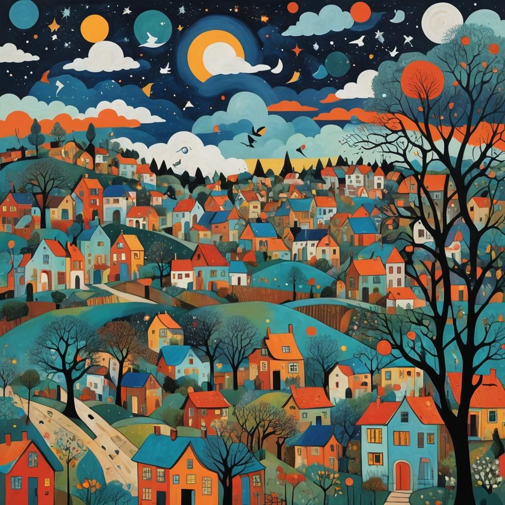 Surreal Village: Outsider Art Meets New Objectivity