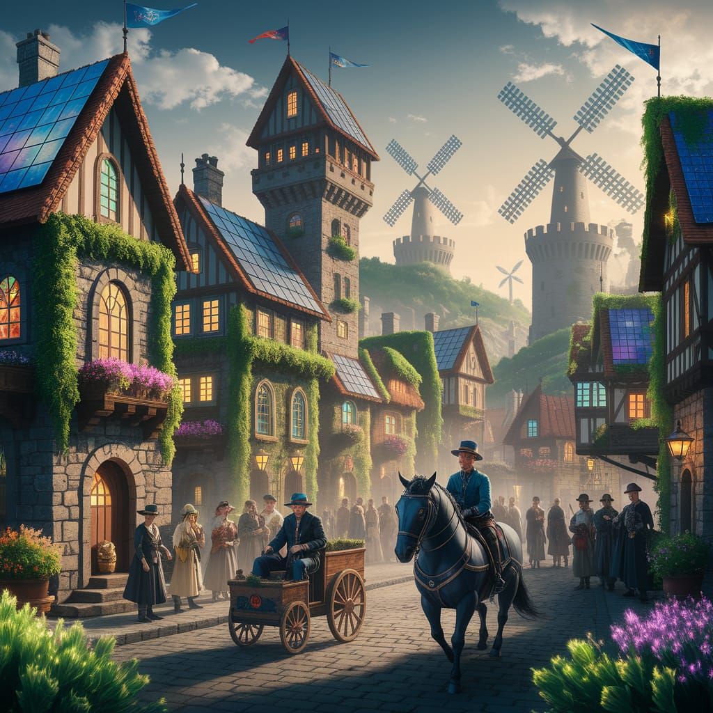 Medieval Solarpunk