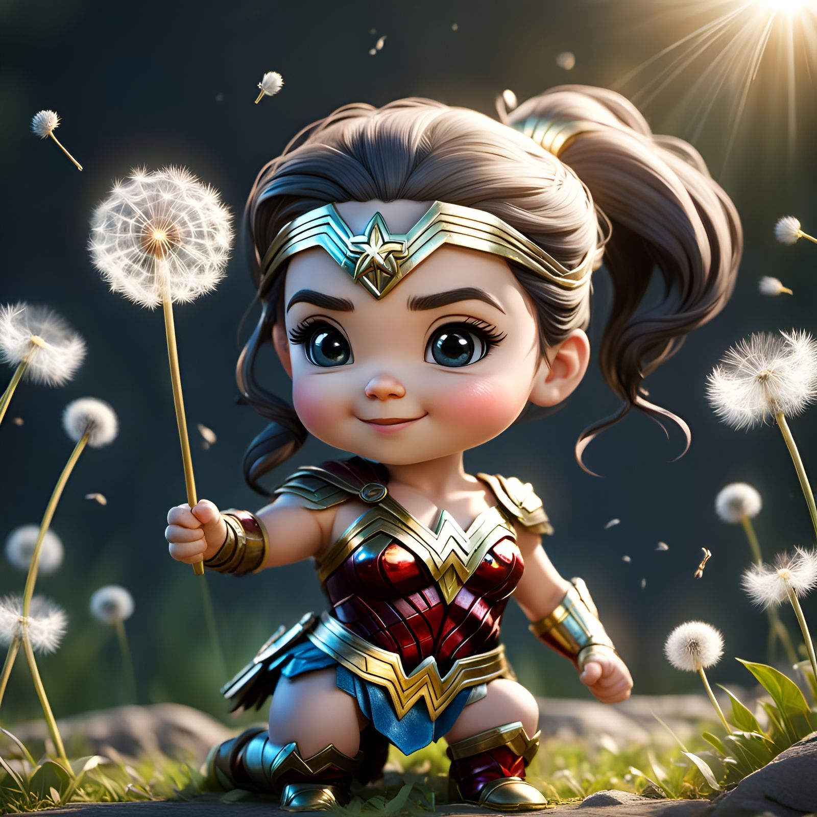 Wonder Woman revels in the simple joys of life ❤️‍🔥